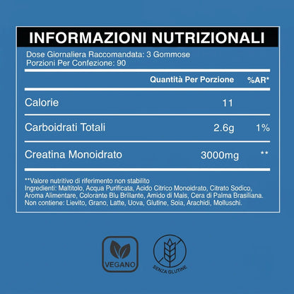 Gummies alla Creatina – Mirtillo