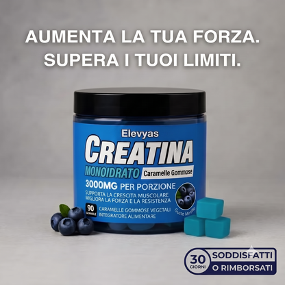 Gummies alla Creatina – Mirtillo