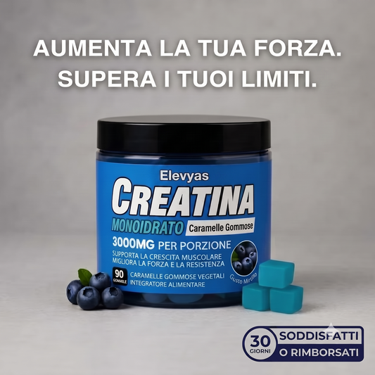 Gummies alla Creatina – Mirtillo