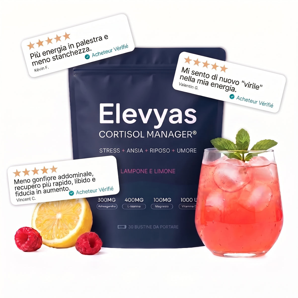 Elevyas Regolatore del Cortisolo